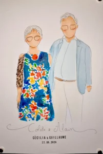 Dessirêve Illustrations Portrait aquarelle mariage Portrait aquarelle mariage 0 Dessirêve Illustrations Portrait aquarelle mariage